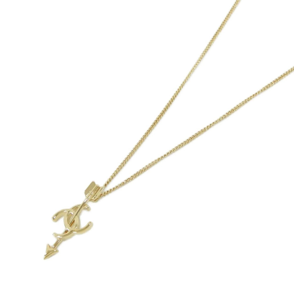CHANEL Gold Necklace